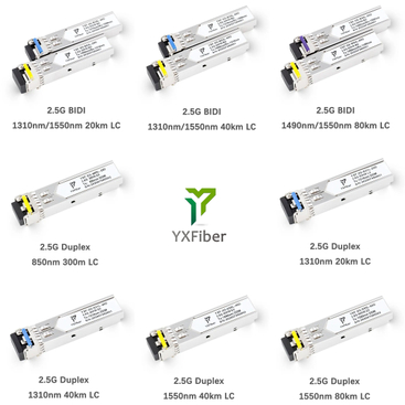 2.5G SFP Module Compatible with Cisco Mikrotik HPE TP LINK HP Juniper