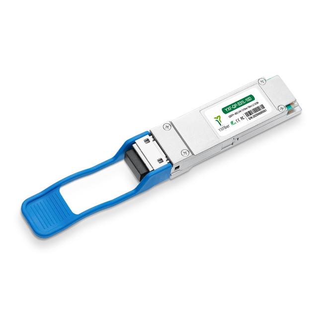 40G QSFP+ LR4 1310nm 10km Single Mode Transceiver LC Compatible with Cisco Mikrotik HPE TP LINK HP Juniper 
