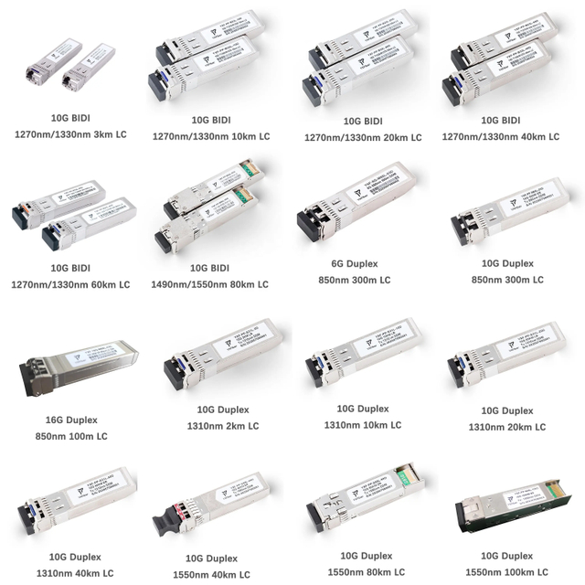 10G SFP Module Compatible with Cisco Mikrotik HPE TP LINK HP Juniper