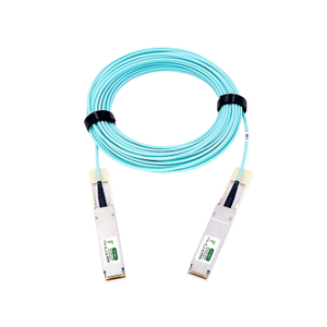 100G AOC Cable QSFP28 to QSFP28 Active Optical Cable Compatible with Cisco Juniper Dell Arista Mellanox Customized 