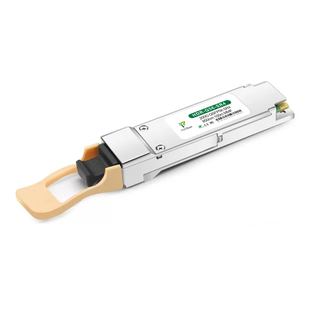 InfiniBand MMA1T00-HS Compatible 200G QSFP56 SR4 850nm 100m DOM MPO-12/UPC MMF HDR Optical Transceiver Module