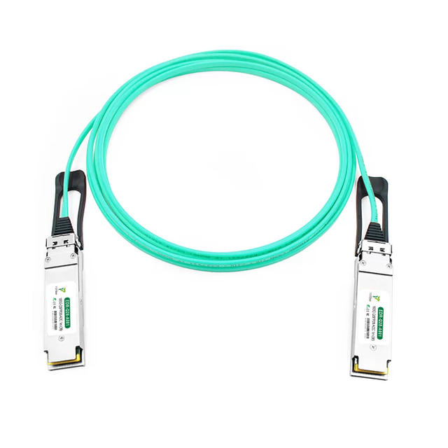 100G QSFP28 InfiniBand EDR Active Optical Cable MFA1A00-E001 Compatible AOC 1-100m