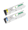 155M SFP BiDi Tx1310nm Rx1550nm 20km LC SC Single Mode Transceiver Compatible with Cisco Mikrotik HPE TP-LINK HP Juniper