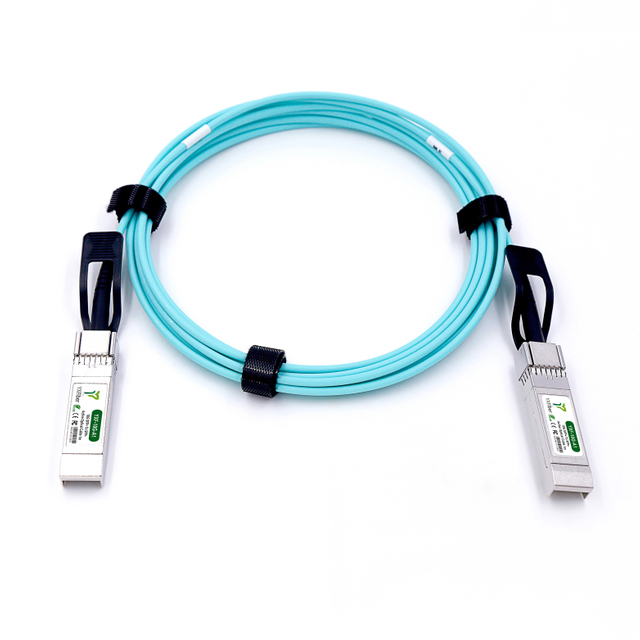 10G AOC Cable SFP+ to SFP+ Active Optical Cable Compatible with Cisco Mikrotik HPE TP LINK HP Juniper, Customized Length