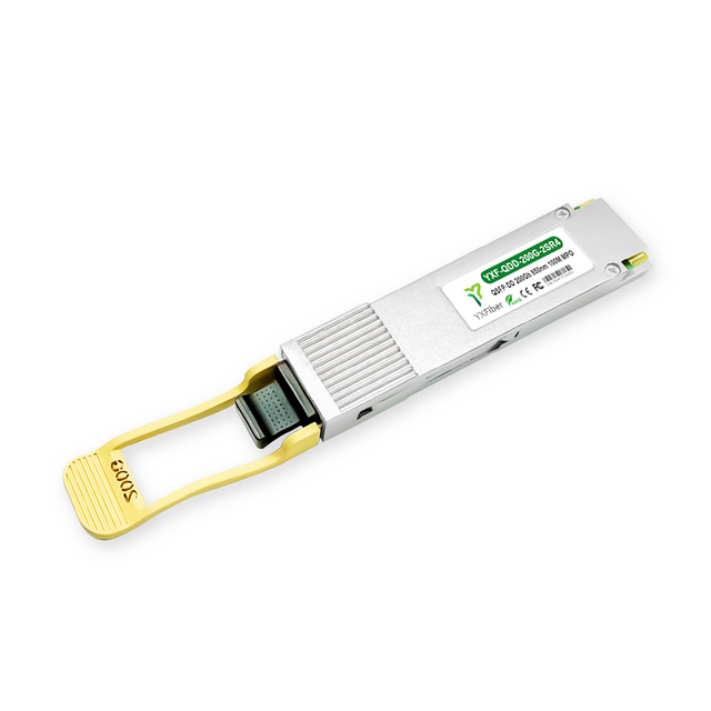 200G QSFP-DD 2SR4 100M MMF MPO-24/UPC Optical Transceiver Module Compatible with Cisco Mikrotik HPE TP LINK HP Juniper DDM