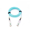 100G AOC Cable QSFP28 to QSFP28 Active Optical Cable Compatible with Cisco Juniper Dell Arista Mellanox Customized 