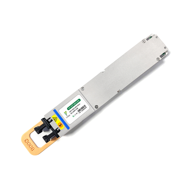 800GBASE-2xSR4 OSFP PAM4 850nm 50m DOM Dual MTP/MPO-12 APC MMF Transceiver Module Finned Top