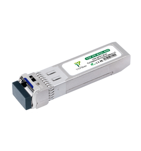 10G SFP+ BiDi Tx1330nm/Rx1270nm 60km LC Single Mode Transceiver Compatible with Cisco Mikrotik HPE TP-LINK HP Juniper