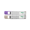 QSFP28 100G BIDI 80km 1280/1304nm SMF Simplex LC Fiber Optic Module Compatible with Cisco Mikrotik HPE TP-LINK HP Juniper