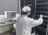 Compatibility testing of transceivers on different brand switches.