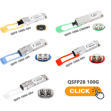 100G QSFP28 Module Compatible with Cisco Mikrotik HPE TP LINK HP Juniper