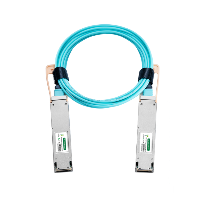 400G OSFP AOC Cable Flat Top Active Optical Fiber Cable 850nm MMF Compatible with Cisco Juniper Dell Arista Mellanox Customized 