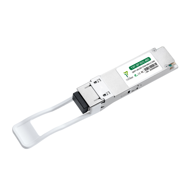 40G QSFP+ ZR4 1310nm 80km Single Mode Transceiver LC Compatible with Cisco Mikrotik HPE TP-LINK HP Juniper 