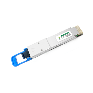 400GBase DR4 QSFP-DD PAM4 1310nm 500m DOM MPO-12/APC SMF Optical Transceiver Compatible with Cisco Mikrotik HPE TP LINK HP Juniper