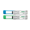 QSFP28 100G BIDI 40km 1304/1309nm SMF Simplex LC Fiber Optic Module Compatible with Cisco Mikrotik HPE TP-LINK HP Juniper