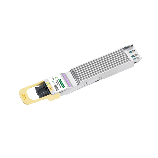 800GBASE-2xDR4+ OSFP PAM4 1310nm 2km dDDM Dual MTP/MPO-12 APC SMF Transceiver Module Finned Top